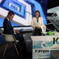 Руководитель Алтайкрайстата Ольга Ситникова выступила в программе «Открытое правительство» на телеканале «Катунь 24»